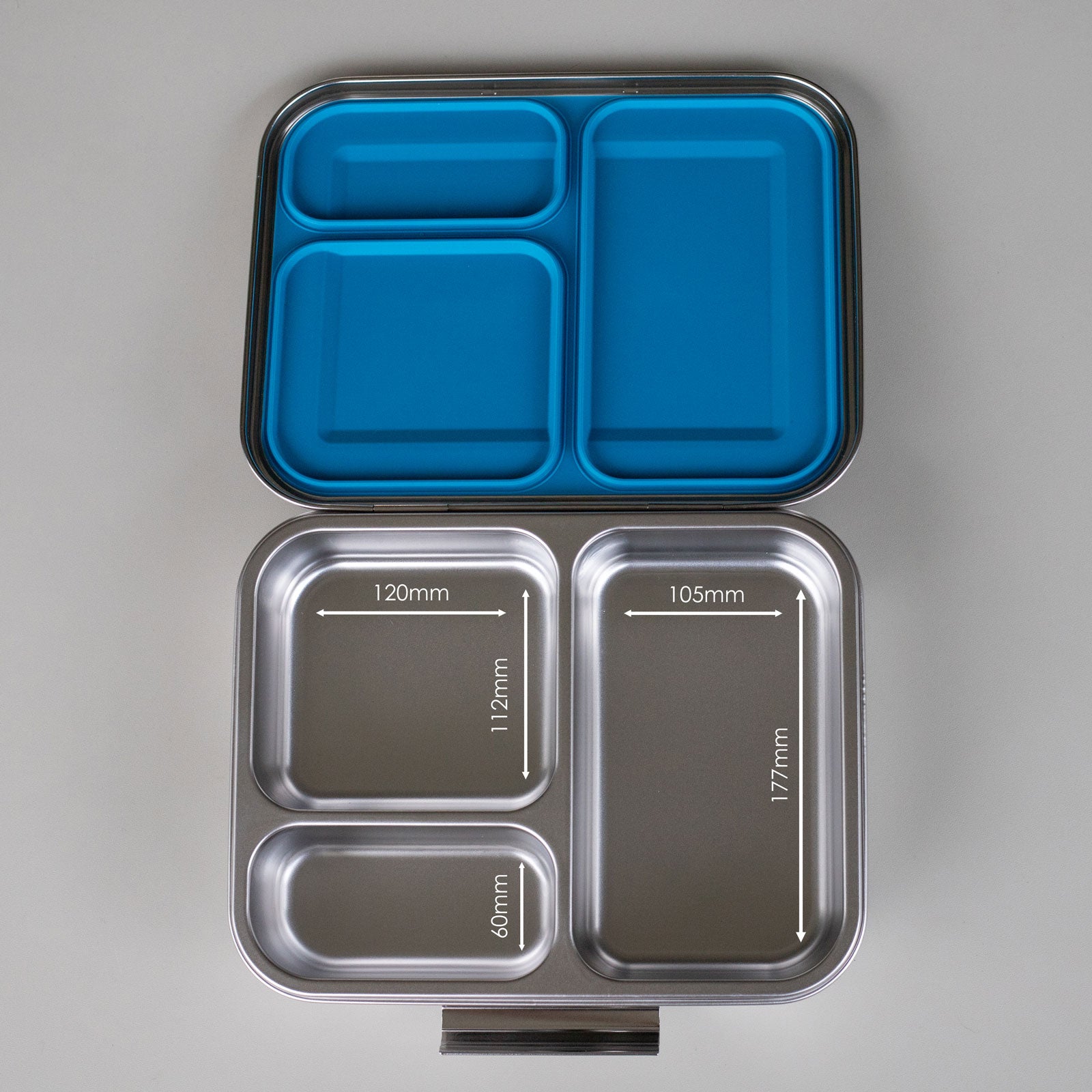 Large Stainless Steel Lunch box | Bento 3 | NZ & AU