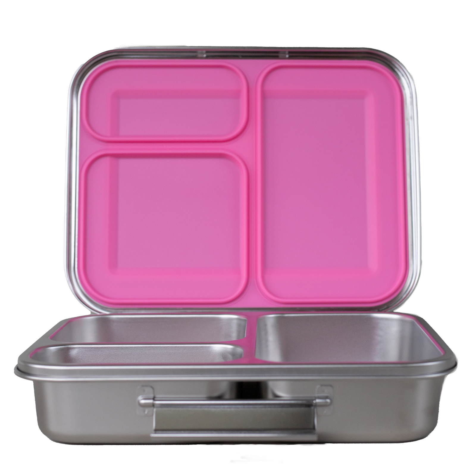 Pink Large Stainless Steel Bento Lunchbox